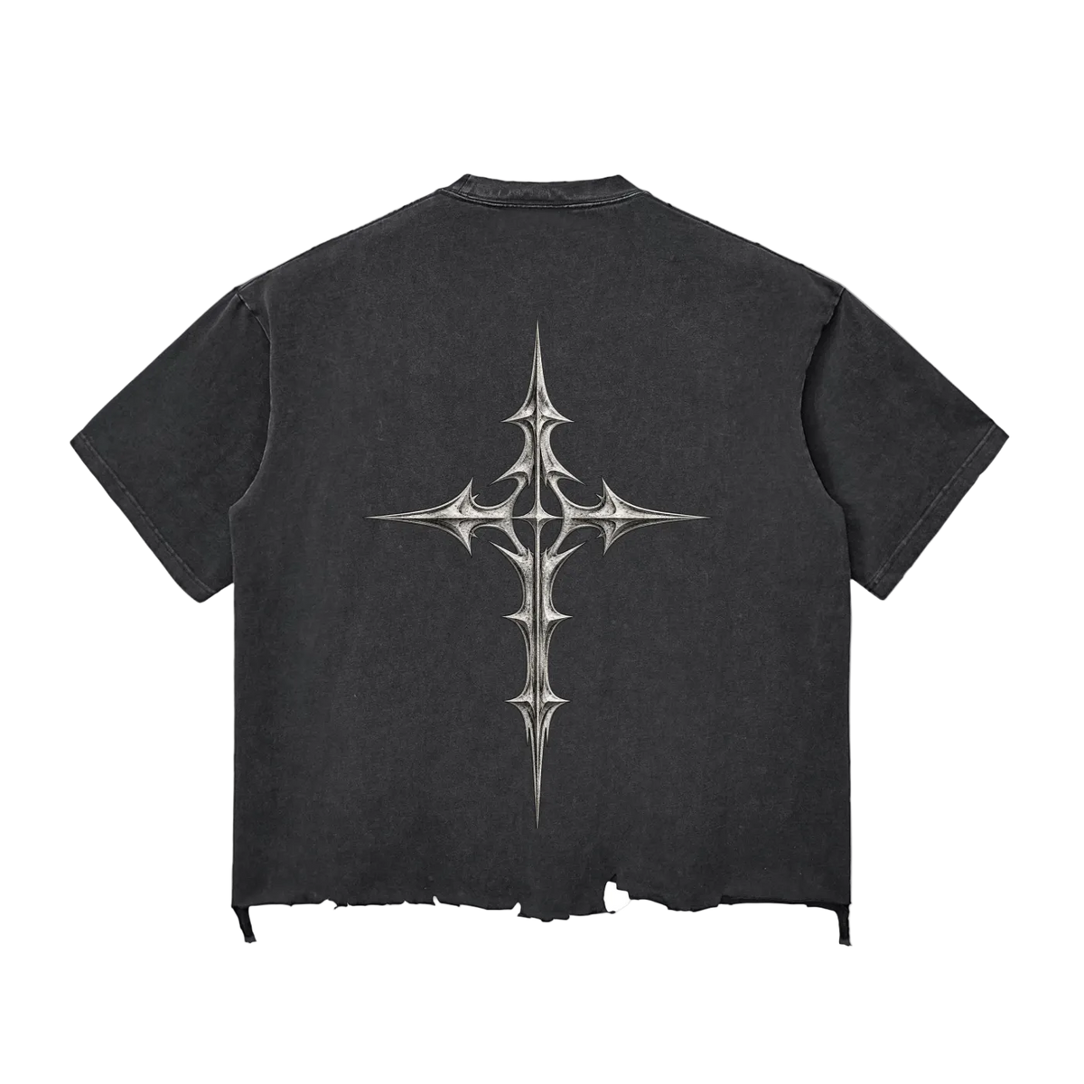 EYE WITNESS Snow Wash Boxy T-shirt
