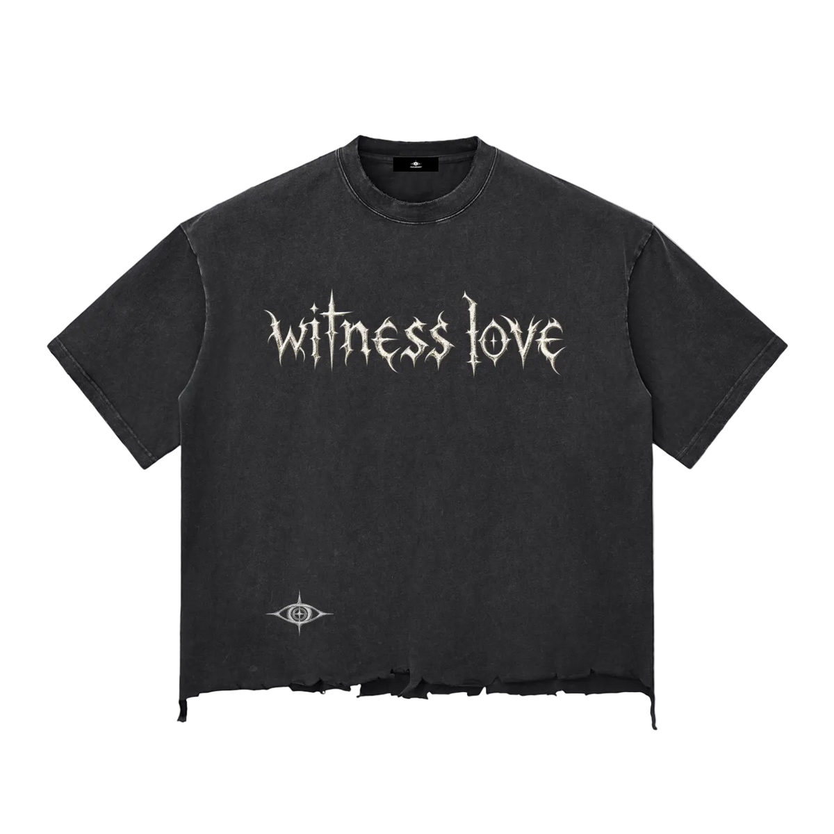EYE WITNESS Snow Wash Boxy T-shirt
