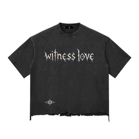 EYE WITNESS Snow Wash Boxy T-shirt